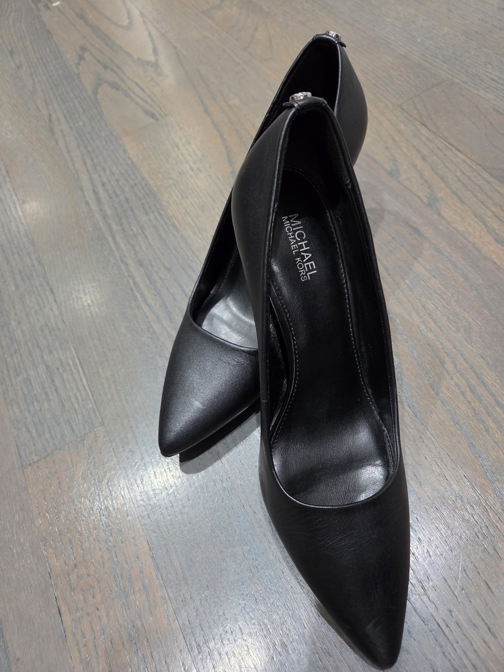 MICHAEL Michael Kors Black Pointed Toe Pumps